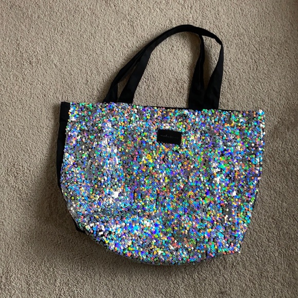 Handbags - Cute sequin sparkly sparkle big tote bag